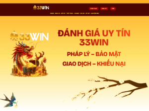 đánh giá uy tín 33WIN